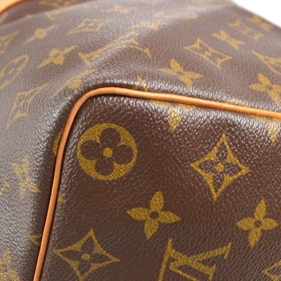 Louis Vuitton Keepall 45 Travel Duffle Handbag Monogram Canvas Leather - Picture 4 of 11